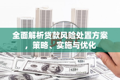 容城全面解析贷款风险处置方案，策略、实施与优化